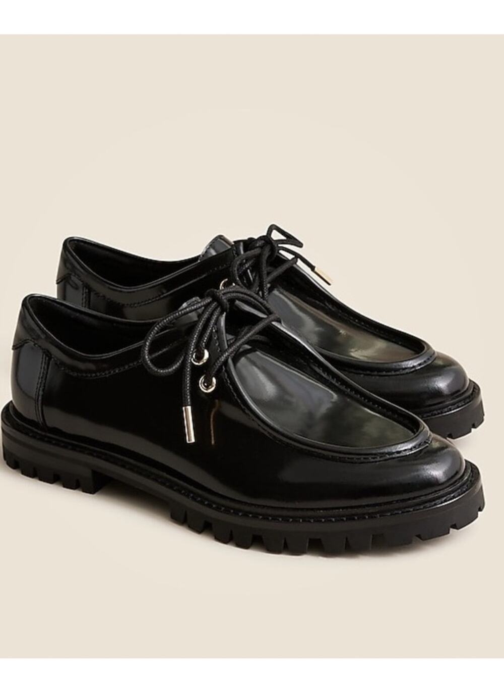 J.Crew Lace-up oxford shoes in spazzolato leather CH292